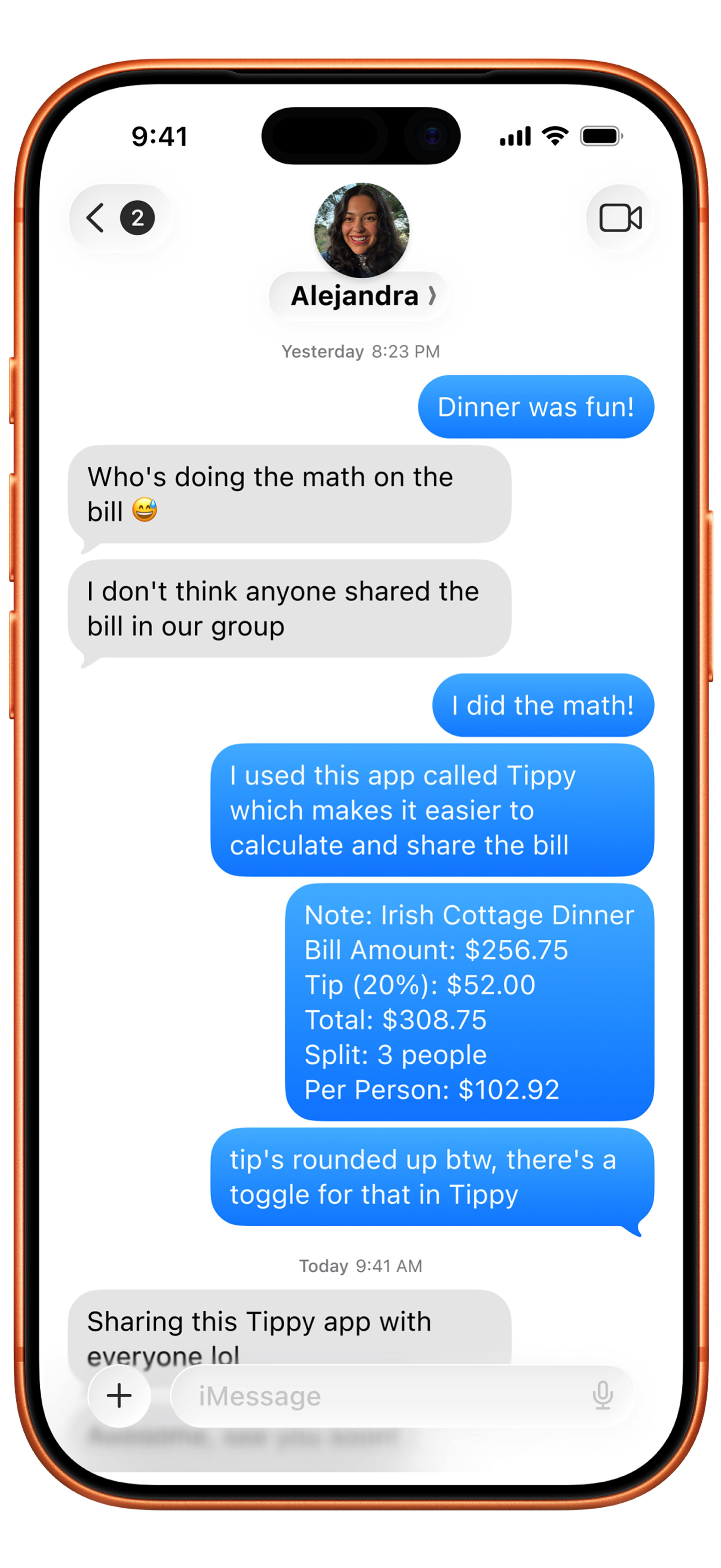 Tippy share screen